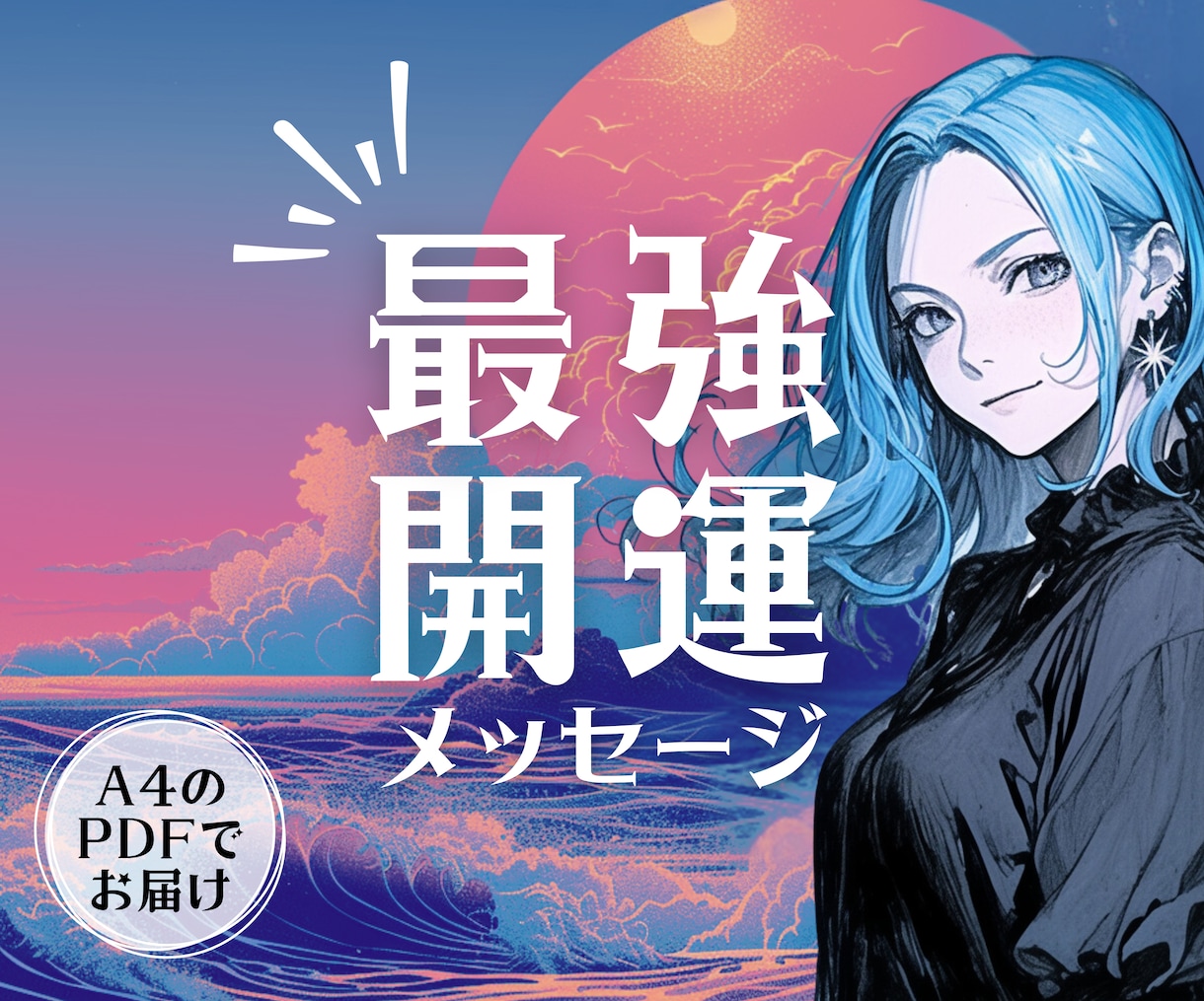最強★開運メッセージ／モヤモヤ晴れます ホロスコープとタロットによる、個人鑑定です イメージ1