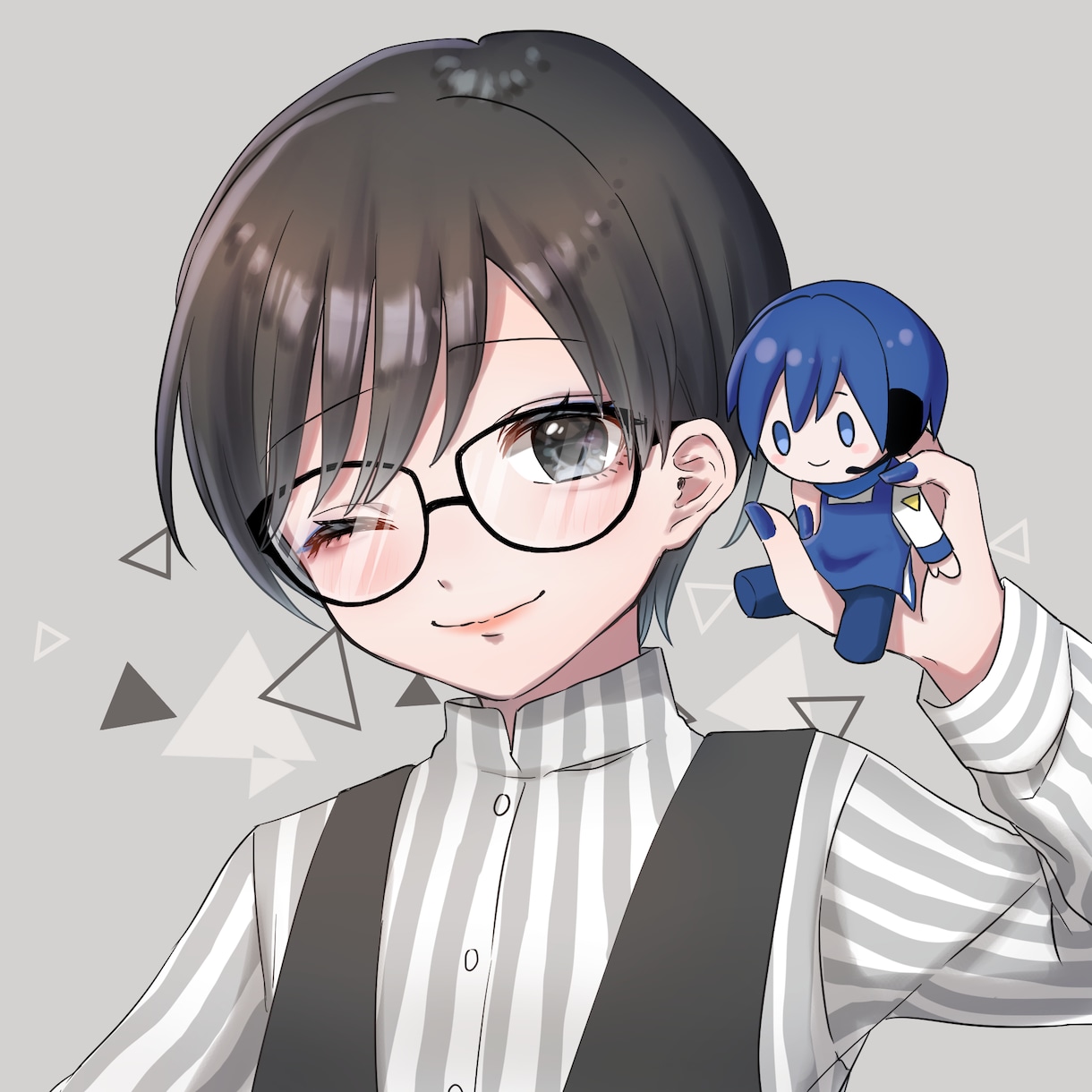SNS等で使えるオリジナルアイコンを制作いたします かわいい女の子が好きなあなたへ！ イメージ2