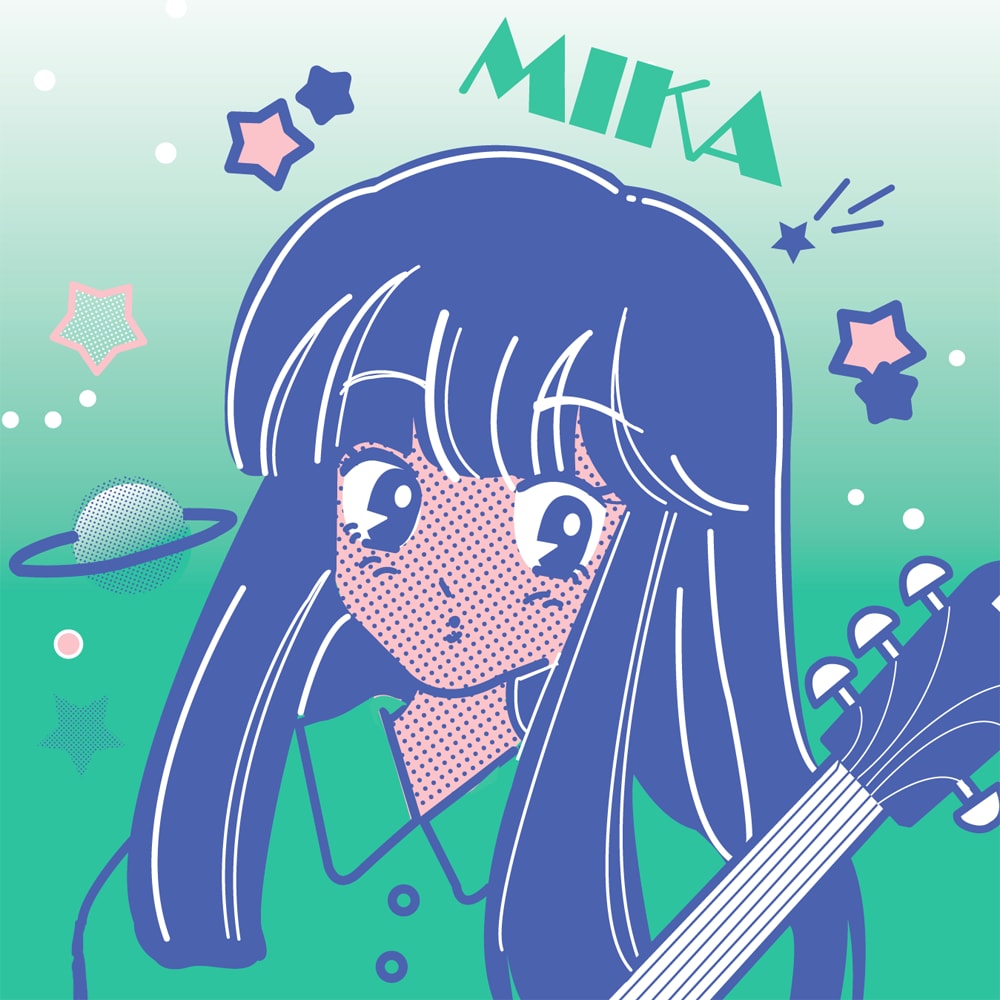レトロポップファンシーなSNSアイコン描きます 印象に残る80〜90年代レトロポップ少女漫画風イラスト イメージ4