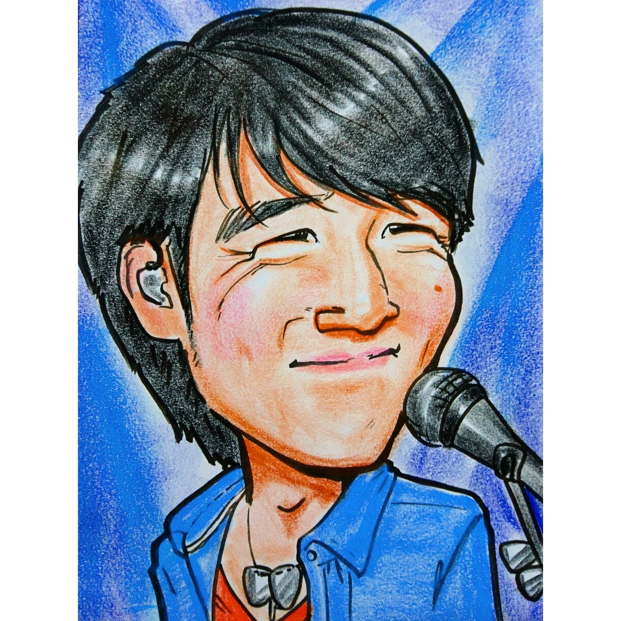 似ていてかわいい似顔絵描きます 愉快な仲間たちと、会えない家族と、似顔絵で集合しませんか。 イメージ9