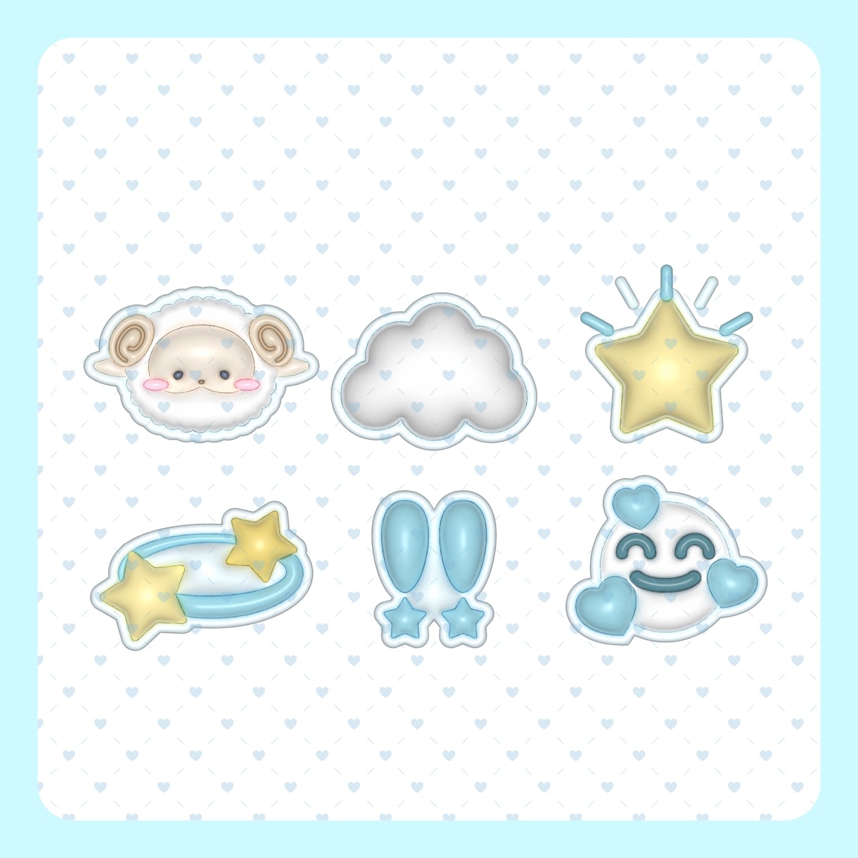 メンバーシップやサブスクのバッジを作成します ぷっくり可愛いシールみたいなスタンプ作ります！ イメージ7