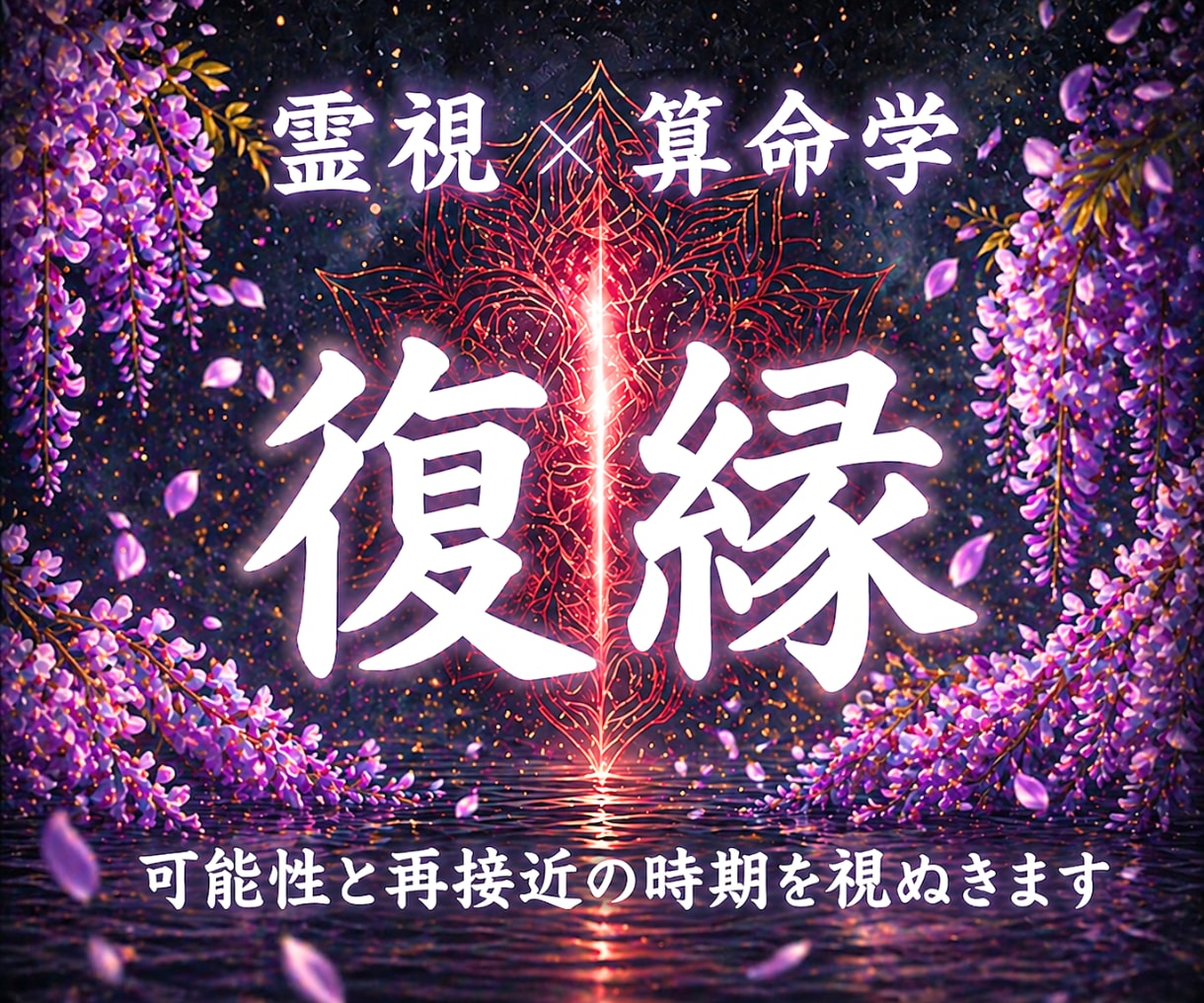 復縁の可能性と彼の気持ちを魂レベルで霊視します 既読無視の彼の本音と再会・復縁成就への道筋を読み解きます イメージ1