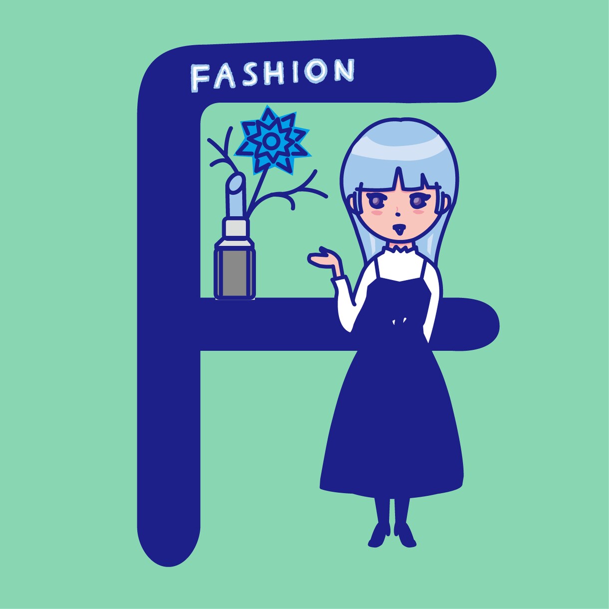 モジ＆イラストでいろいろ使えるキャラクター描きます オリジナルキャラクターと手描きの文字で構成します！ イメージ2