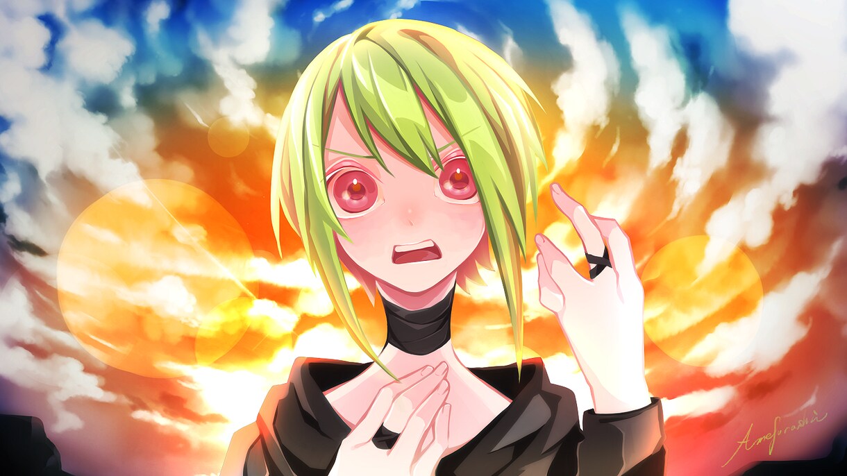 MVやTwitterなどで使える1枚絵を作ります 貴方のためにオリジナル厚塗りキャラクターイラストを！ イメージ9