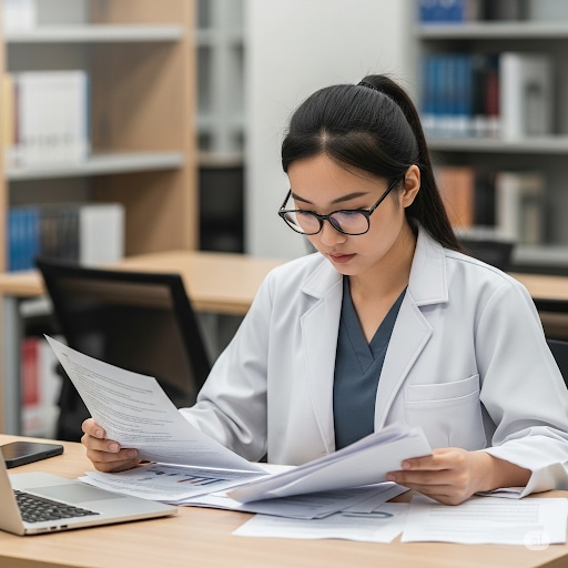 学術論文調査を行います 医学・看護・薬学分野における文献調査を実施します。 イメージ1