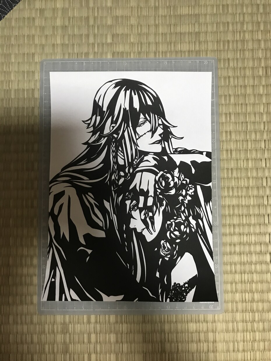 お好きな画像の切り絵をお作り致します 部屋の飾りやプレゼントに困っている方にオススメです！ イメージ5