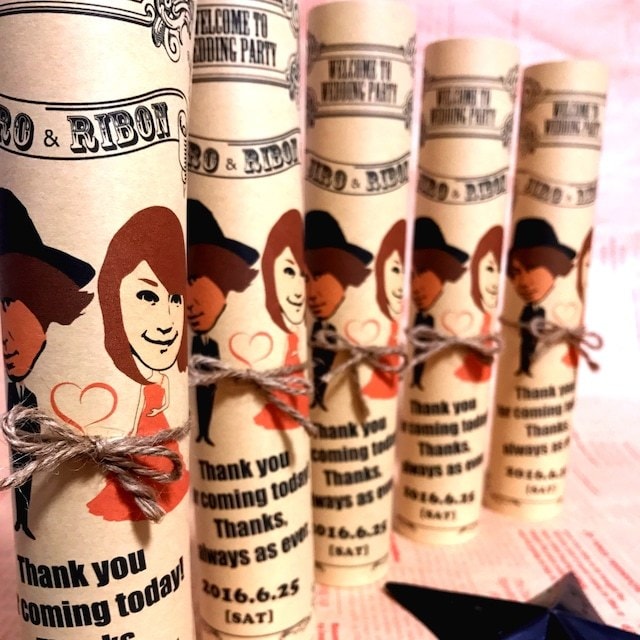 SNS映え！似顔絵・写真で作る特別な結婚式します 【高品質×低価格】お急ぎOK！プロが作る映える記念日アイテム イメージ2