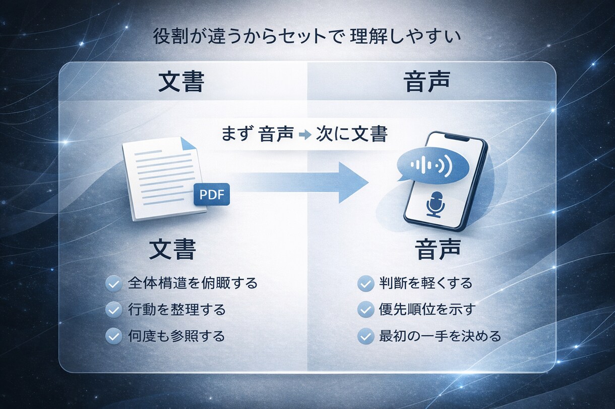 行動に落とし込むキュレーションを提供しています 頭の中の迷いを整理し、今すぐ動ける次の一歩を明確にします イメージ2