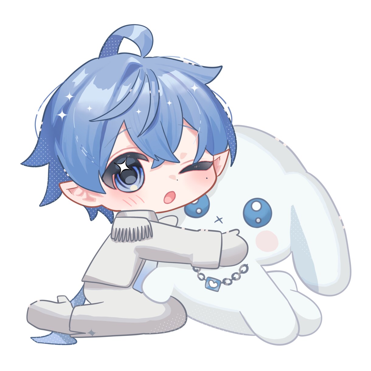 歌ってみたサムネイルや配信画面イラストお描きします 暖かい色味が好きな方おすすめ☺︎ イメージ4