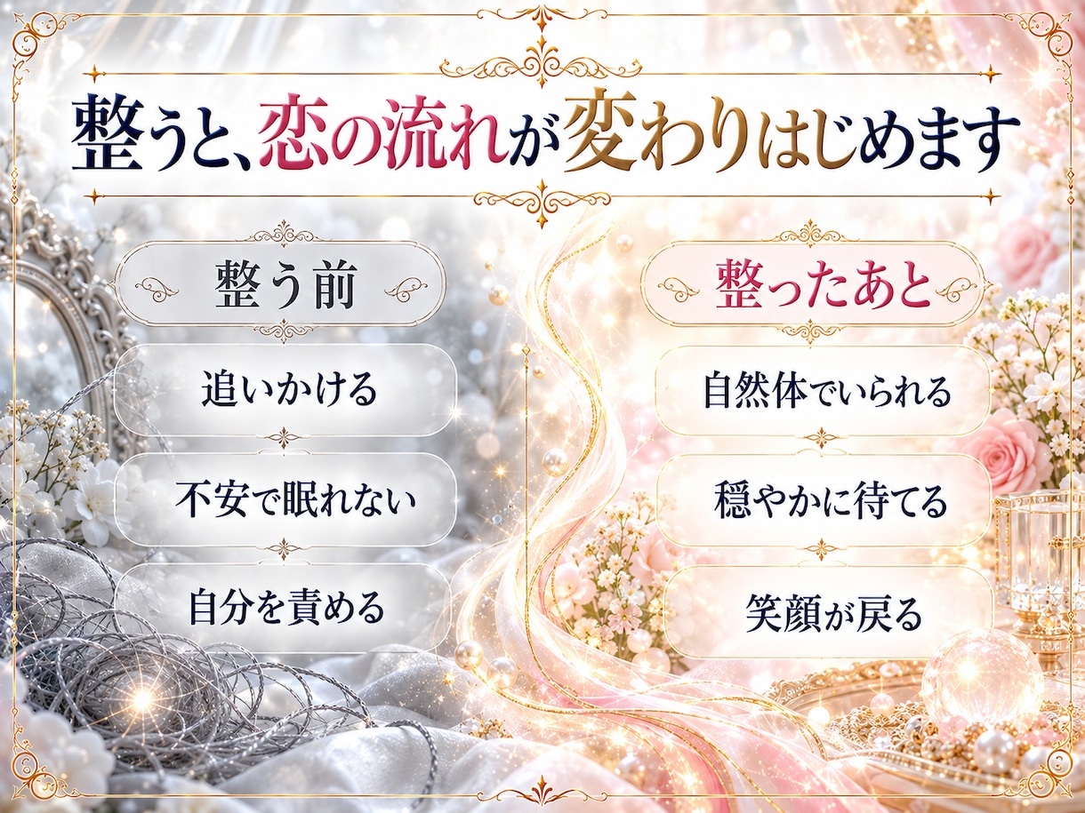 夢見の波動調律｜恋に向き合う穏やかな自分へ整えます 1日1名様限定。神声と夢で、恋を動かす波動へ整えます イメージ4