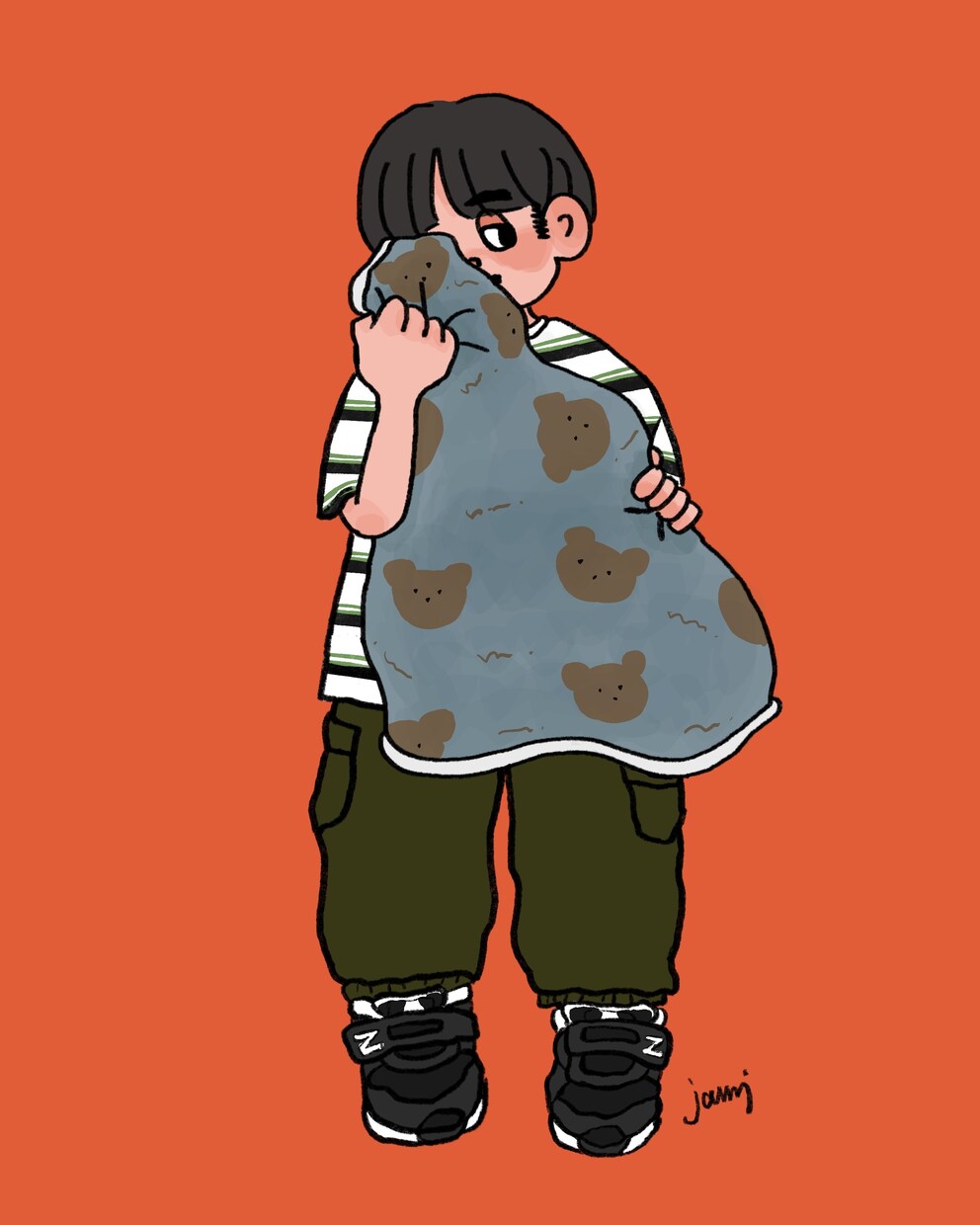 お子さまの似顔絵イラストお描きします お子さまの成長の記念にいかがでしょうか イメージ3