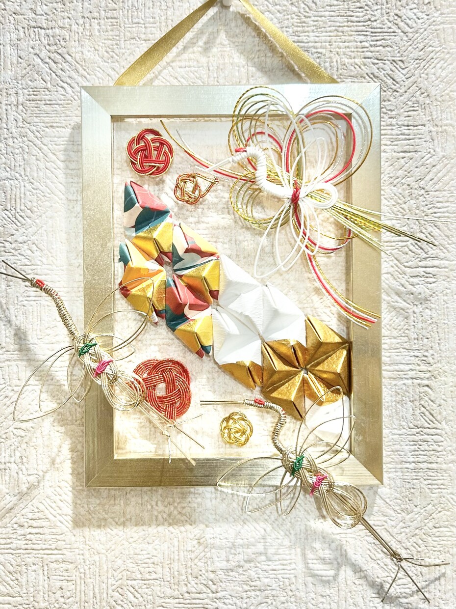 ミニサイズの水引アートを作成します 【スピード仕上げ対応】【オプションにないご要望も相談可♪】 イメージ1