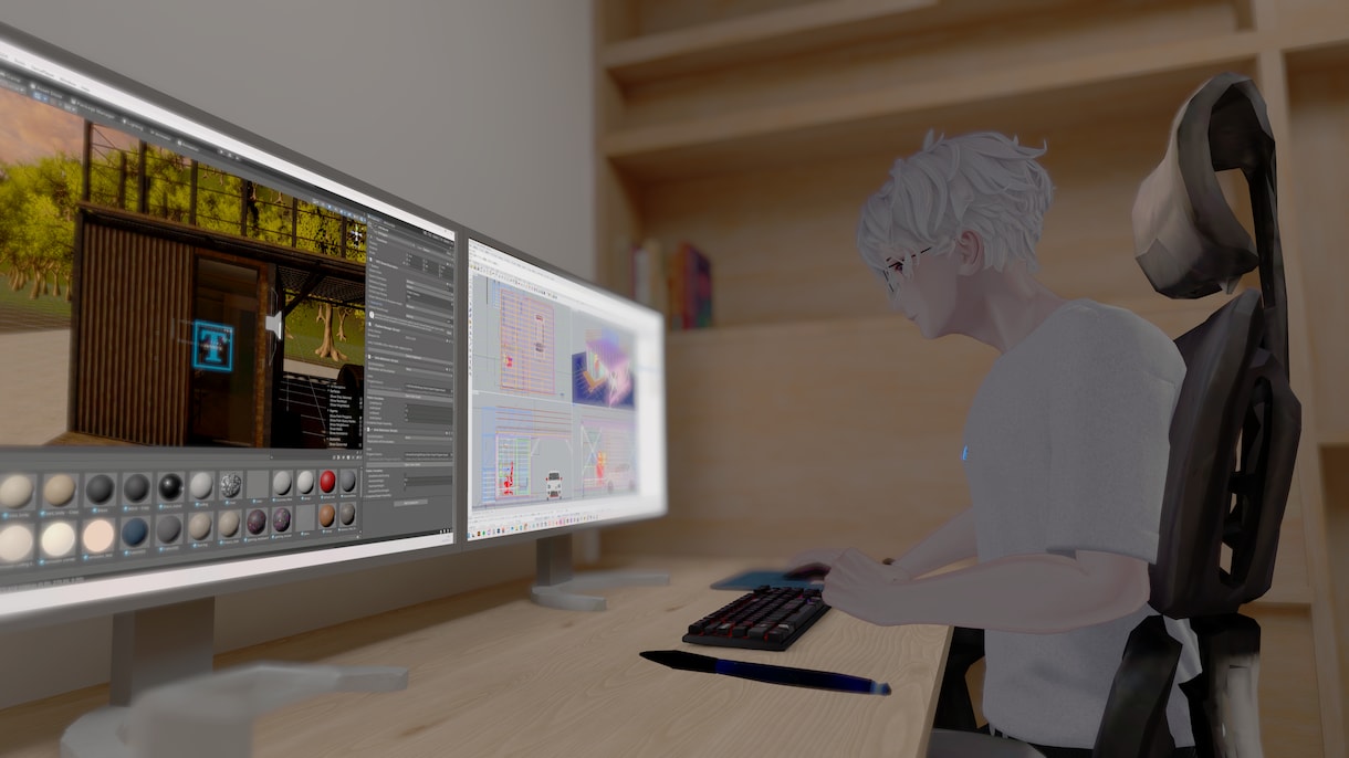 あなたの部屋をメタバース（VRChat）に作ります あなたの「好き」を、メタバースにギュッと詰め込みませんか？ イメージ5