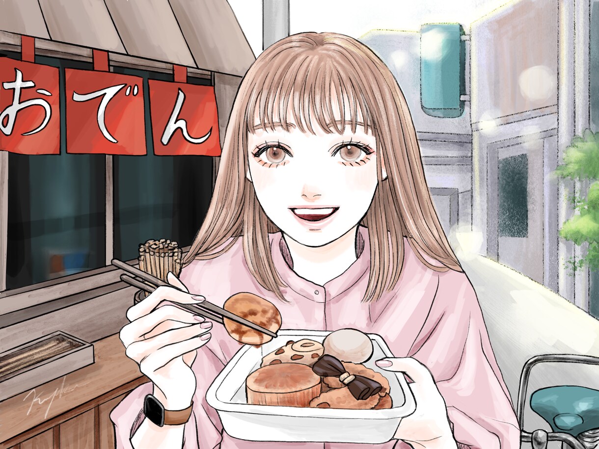 繊細で美しい背景込みのイラスト制作させて頂きます 表紙や挿絵、サムネイルなど商用にもお使いください。 イメージ1