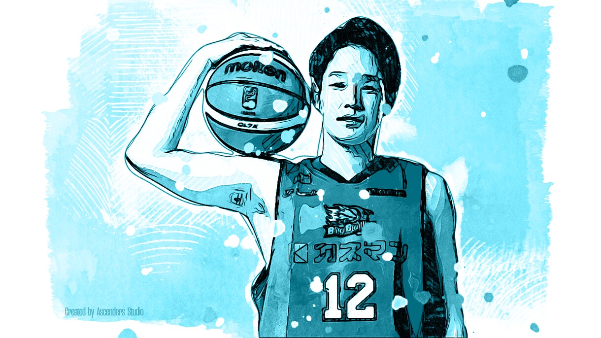 スポーツ系の写真をカッコよくデザインします スポーツ系のグラフィックでかっこいいプロフィール写真に！ イメージ4