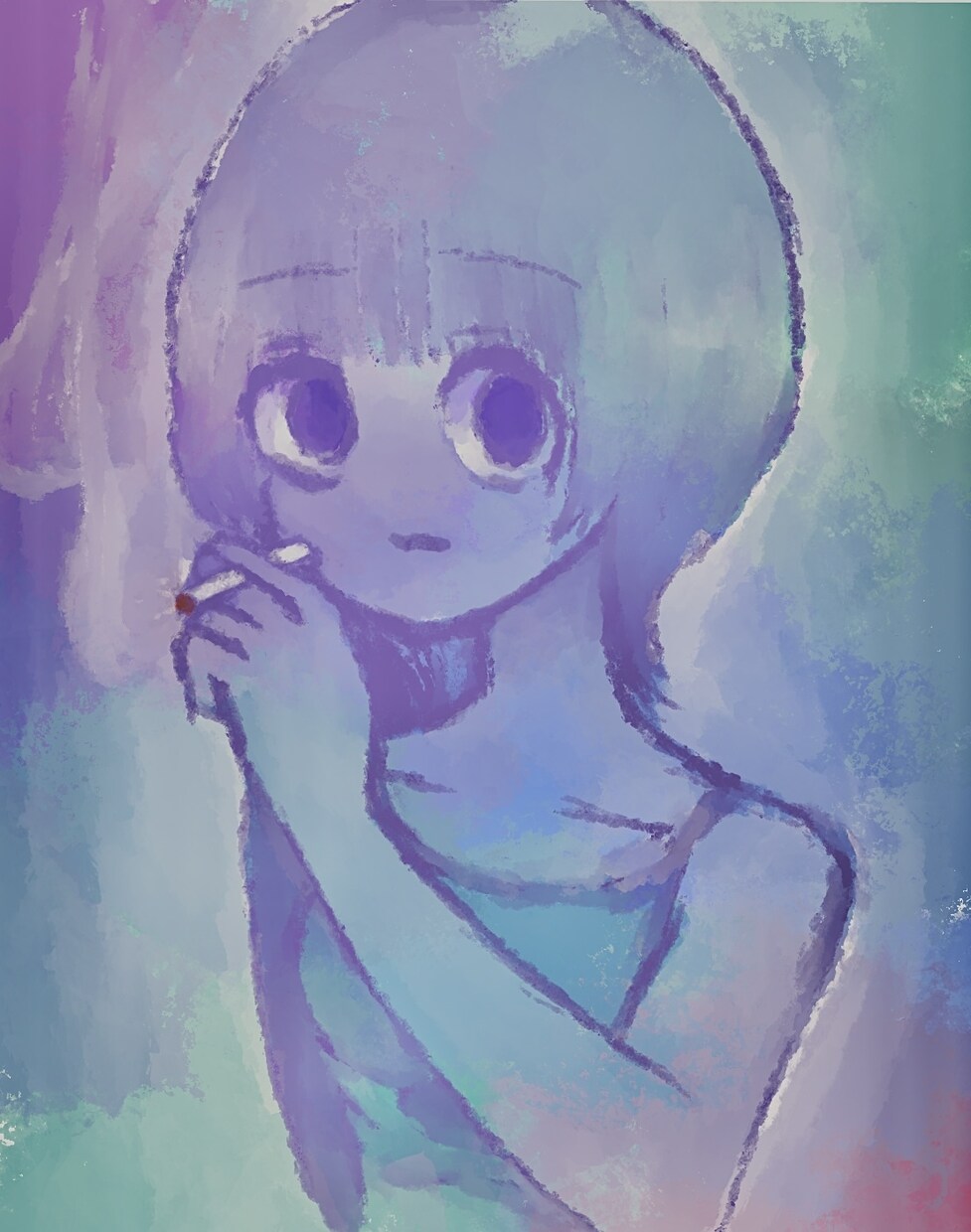 個性的で目立つ唯一無二のイラストを描きます あなたの作品やプロフィールを私のイラストでより個性的に イメージ7