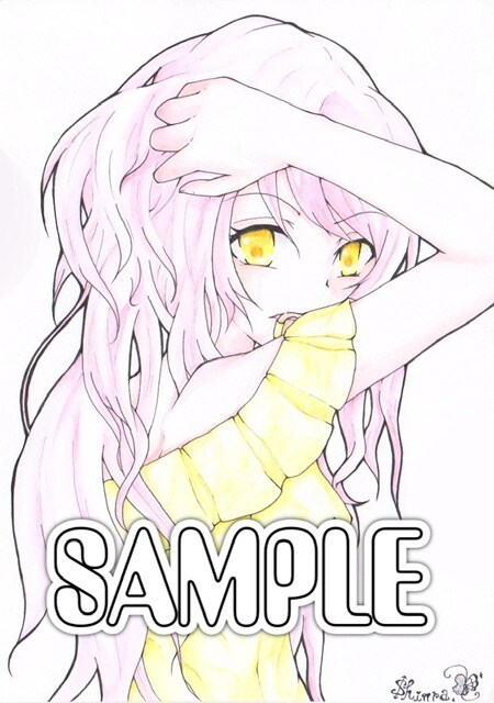 アナログでアイコン作成します 水彩色鉛筆でオリジナルキャラをアイコンにしませんか？？ イメージ2