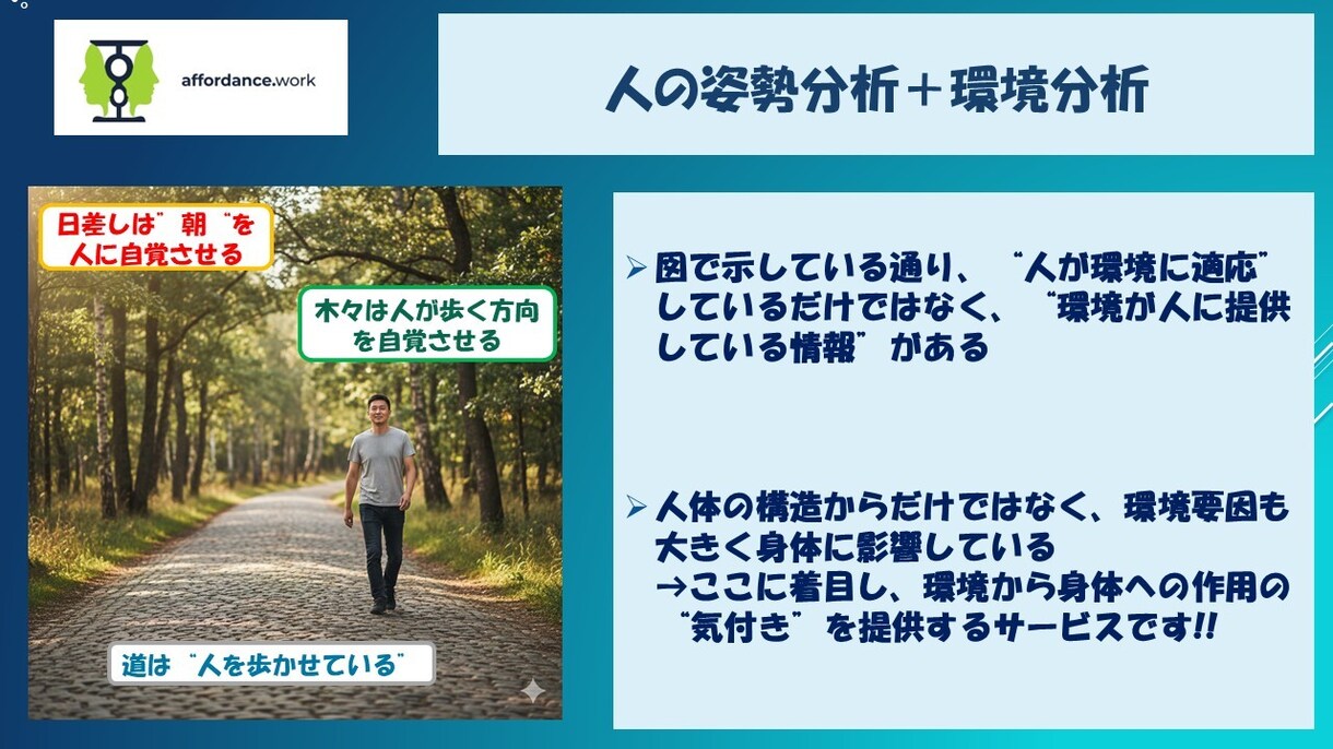 現役OTが分析！姿勢＆動作環境フィッティングします スポーツからデスクワークまで、身体の違和感を作業療法士が分析 イメージ4