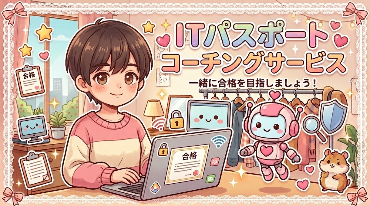 ITパスポート合格に向けてコーチングします 合格まで誰よりも優しく伴走します！ イメージ1