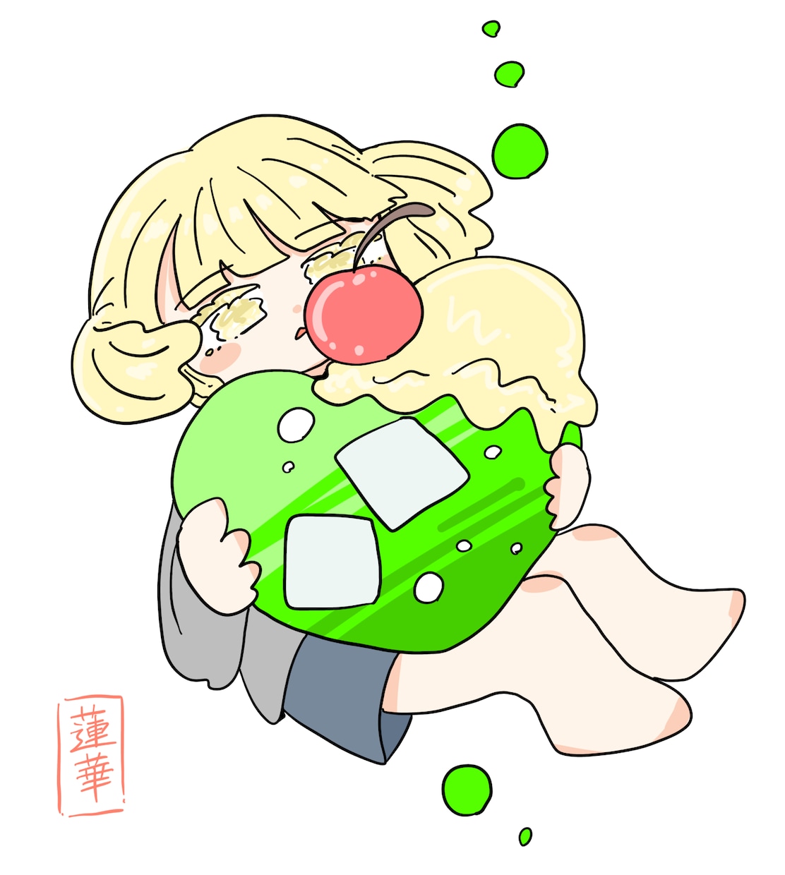 優しくて可愛い絵、切ない絵やお菓子の絵を描きます 挿絵や動画のイラスト、SNSアイコンにも！ イメージ2