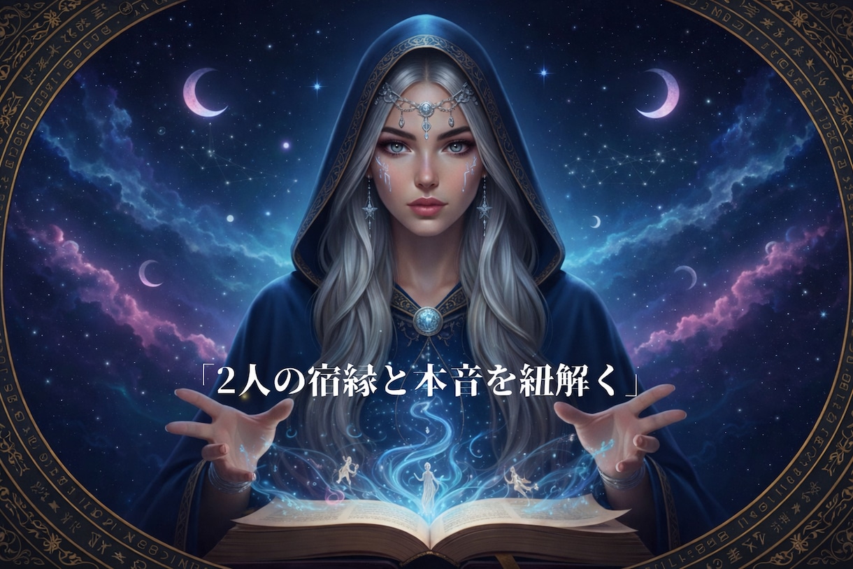 二人の未来を紐解く相性鑑定します 星が教える二人の運命とあの人が隠した真実 イメージ1