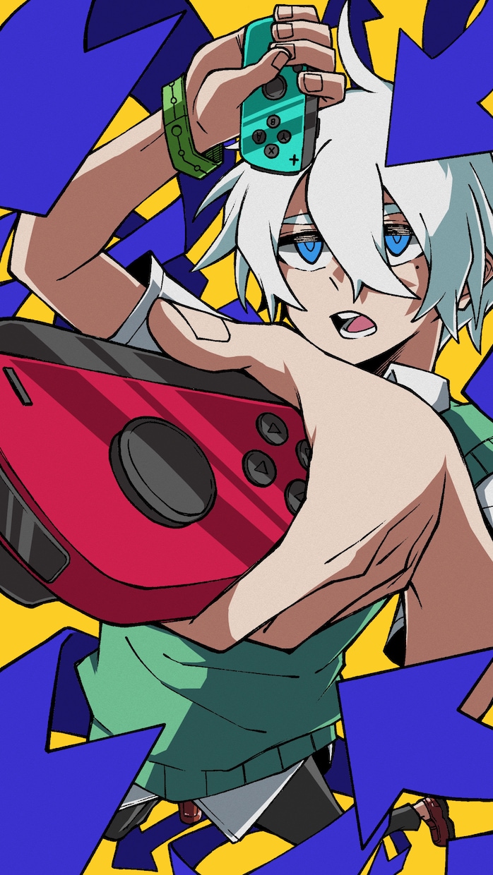 少年漫画風のカッコイイ1枚絵描きます 躍動感がありカッコイイ配信画面や動画のサムネイルを描きます！ イメージ4