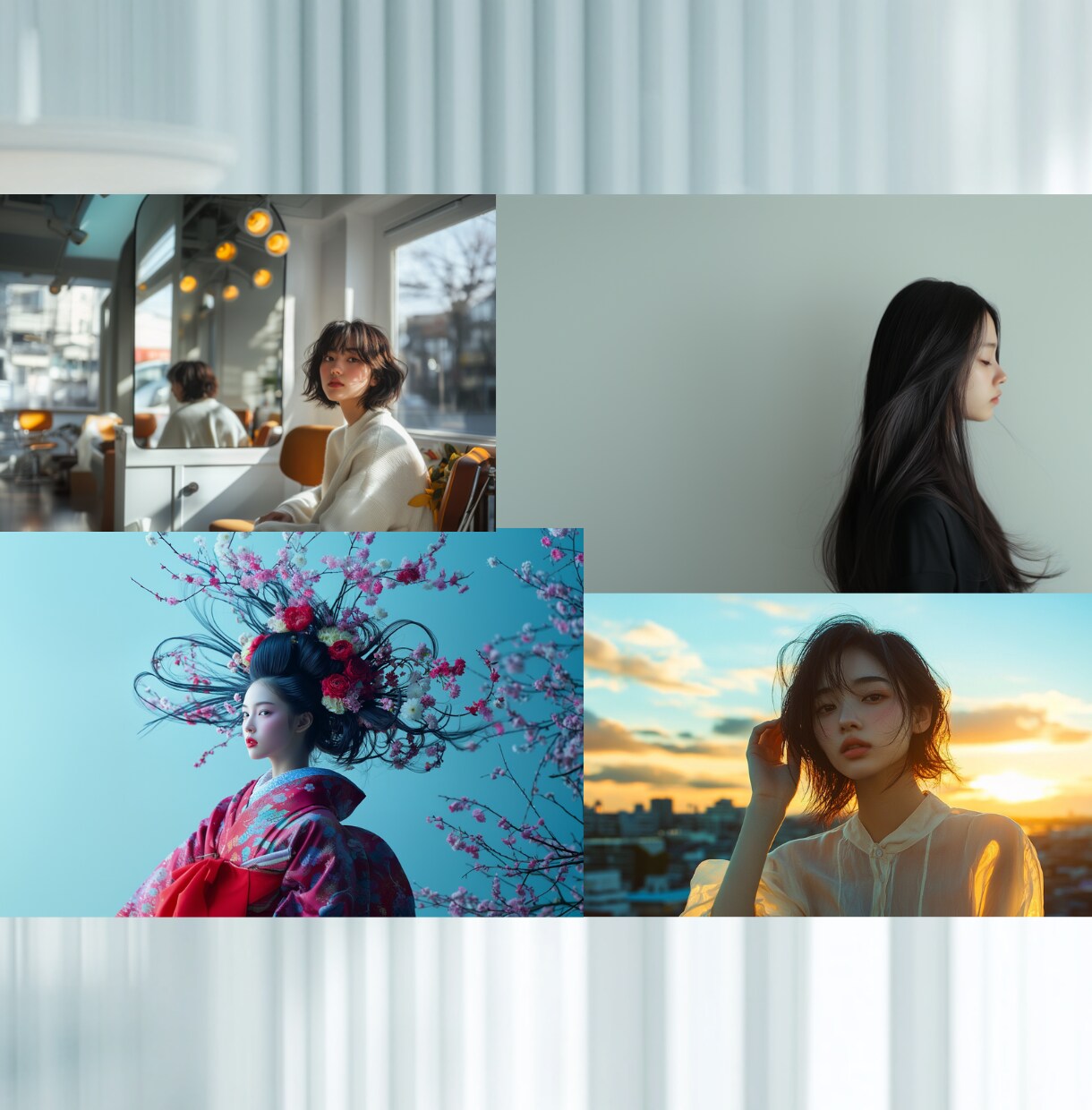 AI画像生成でSNSアイコン/ヘアモデル作成します リアル写真のような自然な人物画像生成 (女性男性ヘアスタイル イメージ8