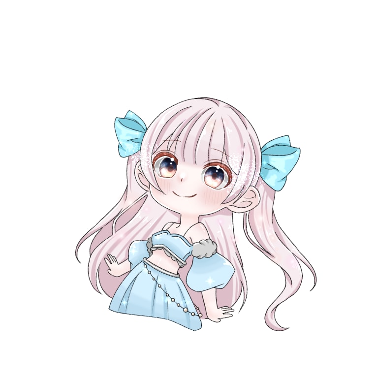 早期対応可◎キラキラしたイラストお描きします SNSアイコンに向いていてます！(等身別途料金) イメージ8