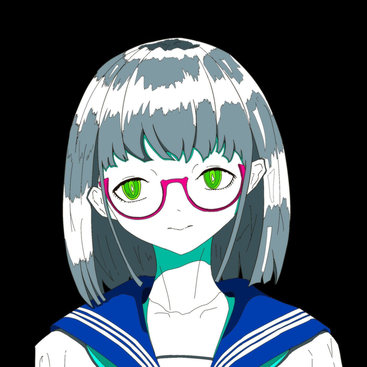 セーラー服の女の子の絵を描きます 8月までの限定サービス！実績作りの為に最安でお受けします イメージ2