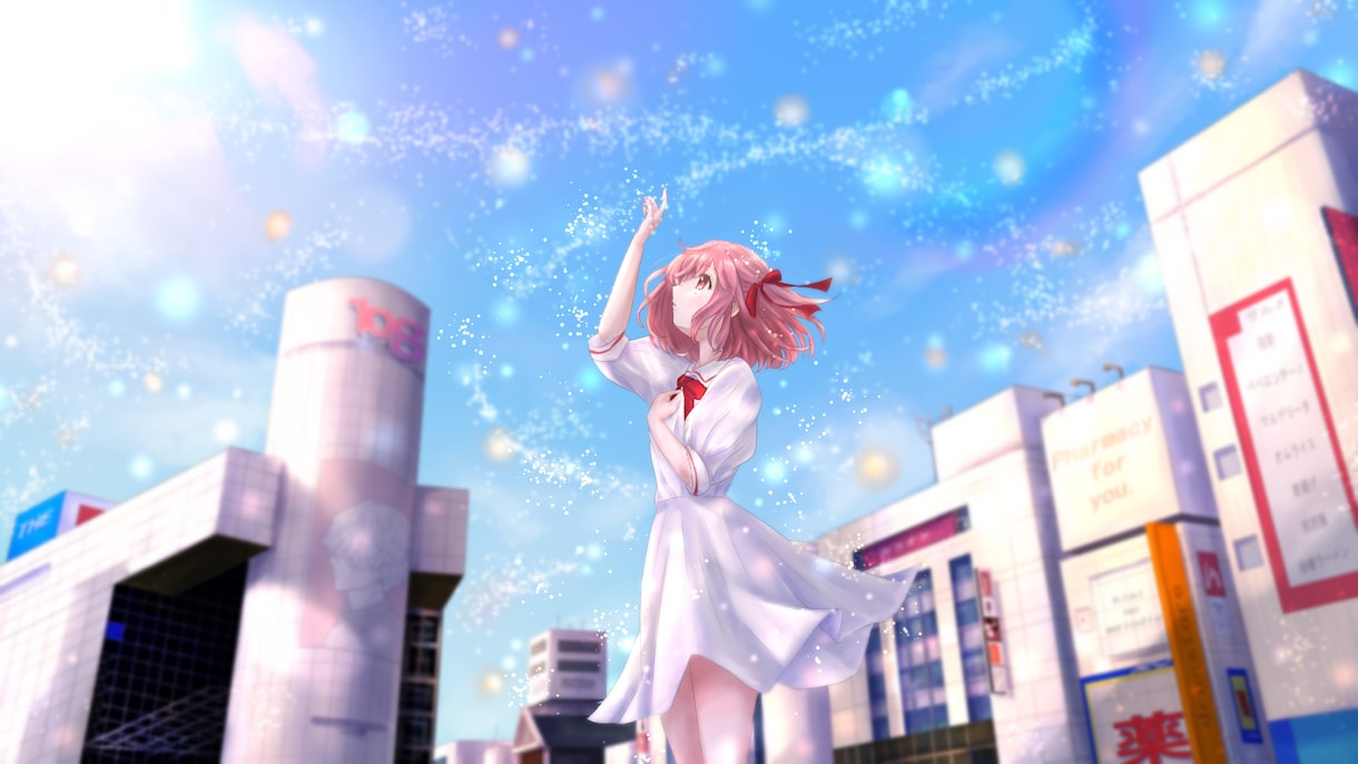 お値段以上のハイクオリティな目を引く絵を描きます 無料修正回数多め！MVイラスト制作経験多くあります！ イメージ4