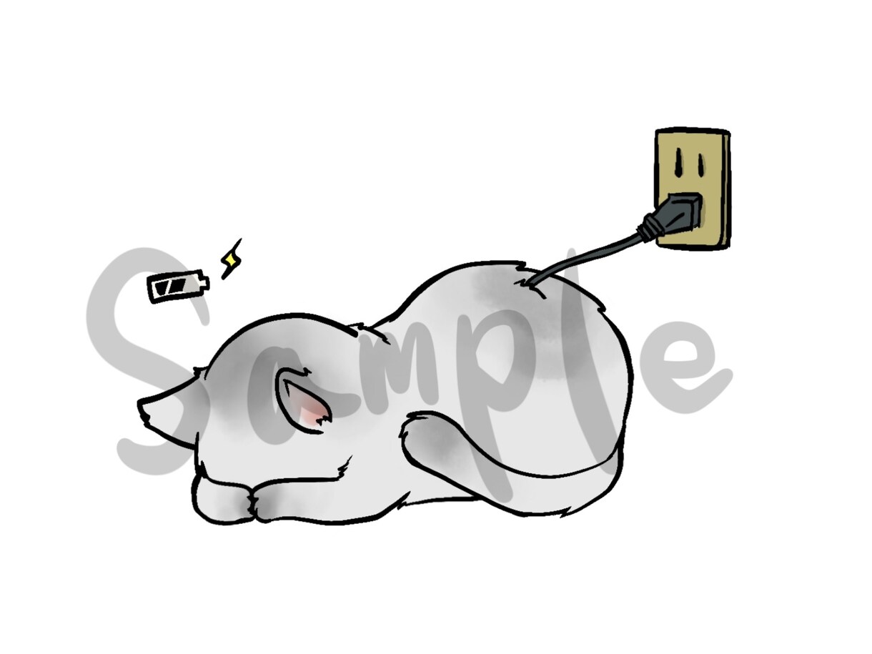 SNS映えするアイコンイラスト描きます ポップな太線はっきりカラーのSNSアイコン作成* イメージ9