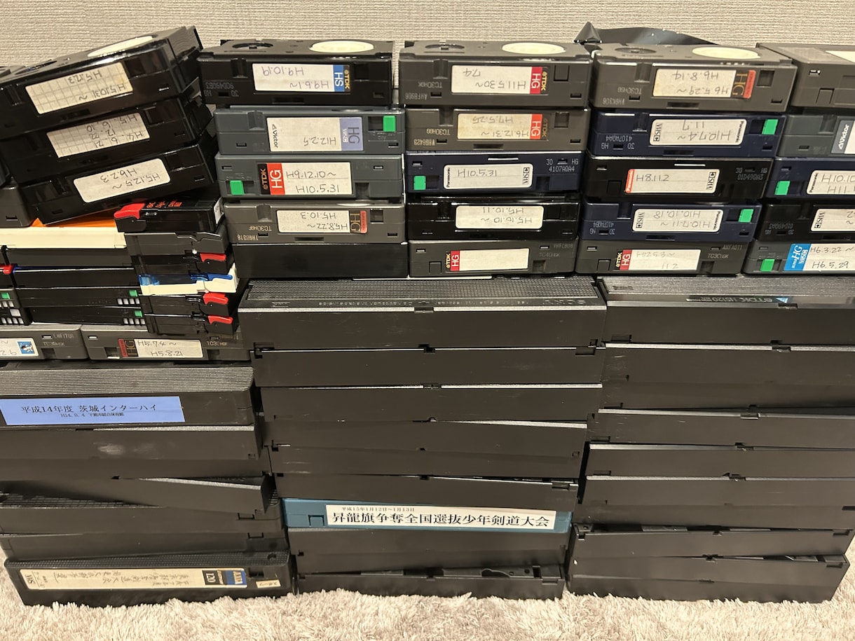 miniDV・VHSをスマホで見れるようにします miniDV・VHS対応！１本800円！最短即日納品！ イメージ3