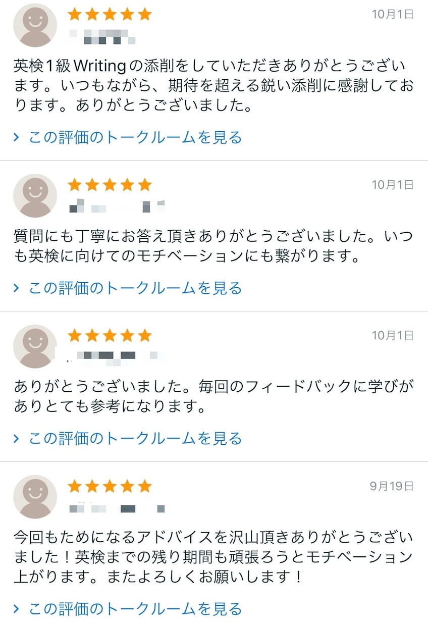 1級×TOEIC満点★現役通翻訳者が添削します 英検1級・TOEIC満点/翻訳通訳歴6年のプロが対応! イメージ3