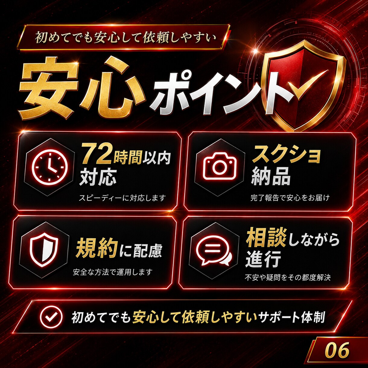 集客用│公式LINE友だちを100人増やします 公式LINE友だち追加｜100人集客サポート イメージ5