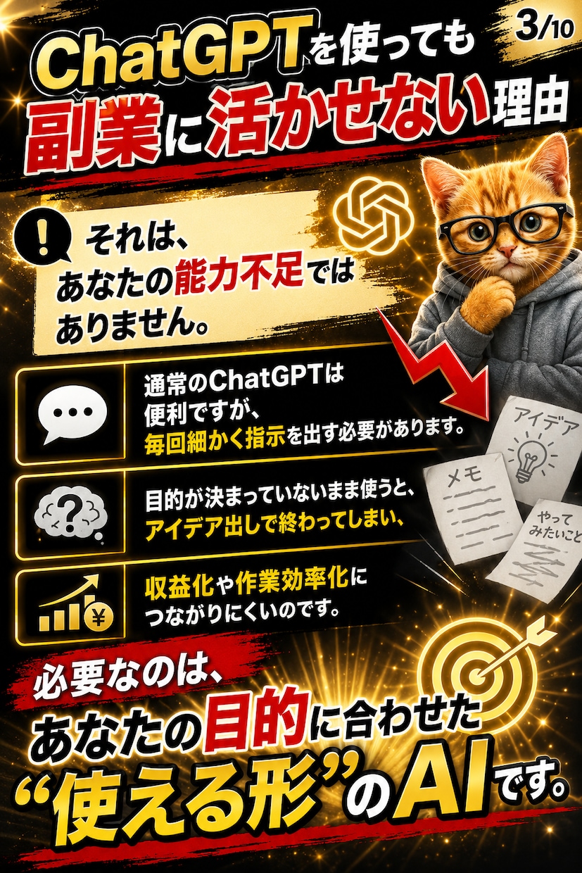 １人で苦労して稼ぐ時代を終わらせます 月5万を叶えるための副業最強セット イメージ3