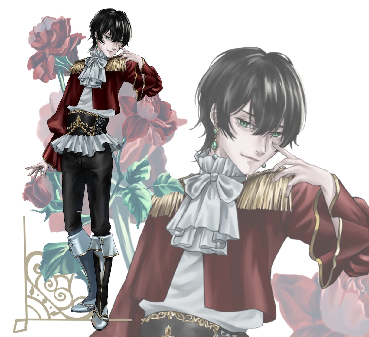 ご希望に沿ったキャラデザ、立ち絵描きます Vライバー、Vtuber活動、TRPGなどにもご利用できます イメージ5