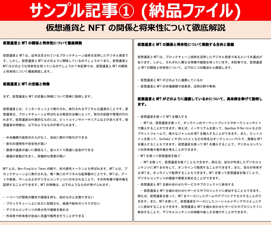 売上＆集客UP｜2,000文字×10記事執筆します SEOに強いプロが支援！／高品質・低価格・短納期・丸投げOK イメージ6