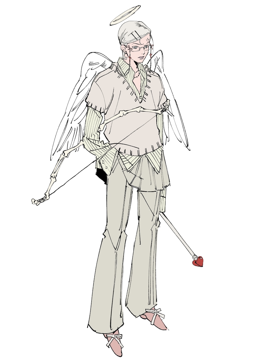 イラスト作成致します 全身絵やキャラクターデザインなど。 イメージ3
