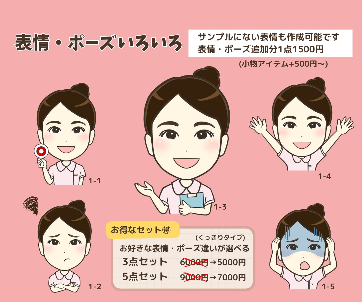 可愛くて似てる♪似顔絵アイコンお描きします あなたの魅力をほんわか可愛くデフォルメします(о´∀`о) イメージ3