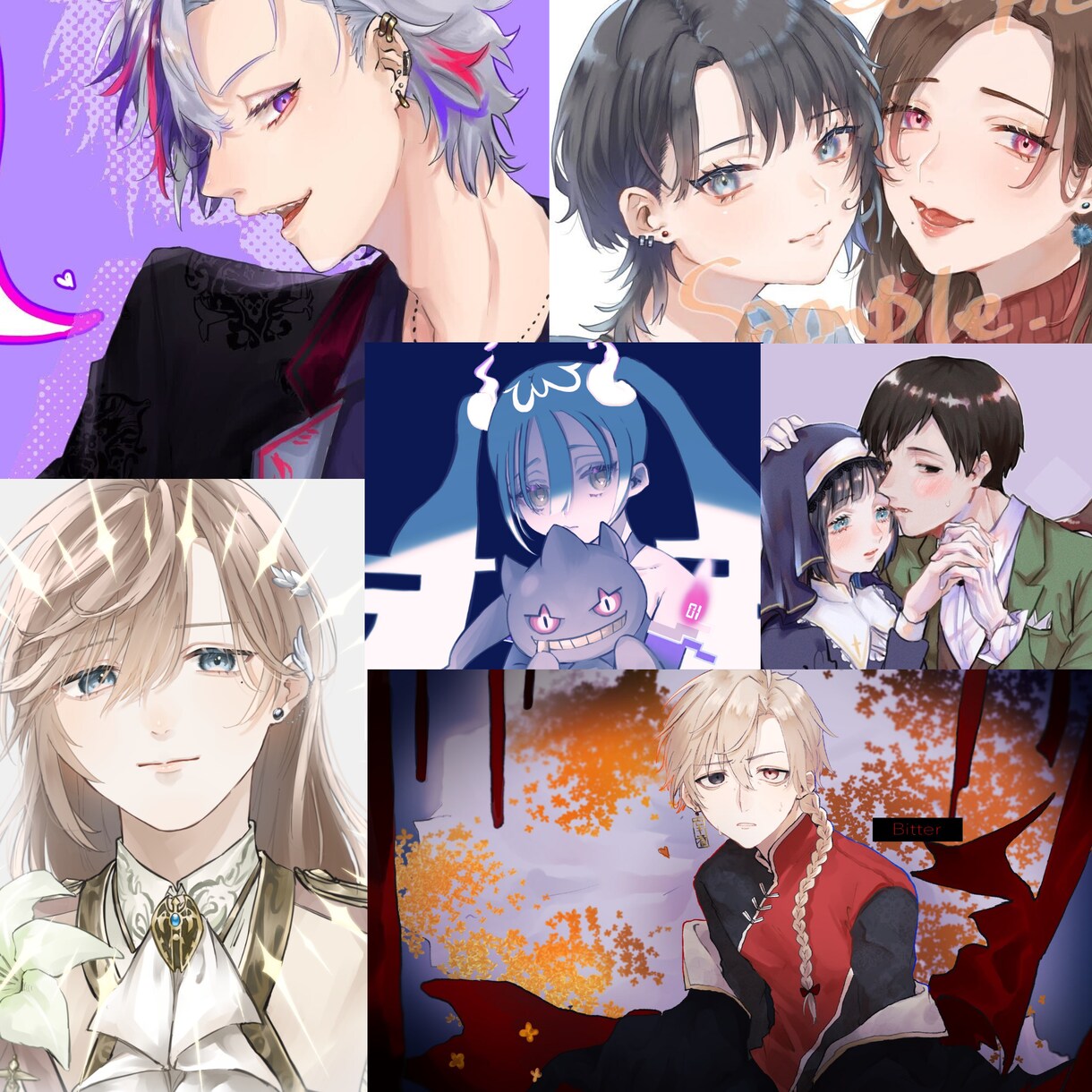 イラスト製作を幅広く受けます Vライバーさんからのご依頼多数！企業実績も有り！ イメージ4