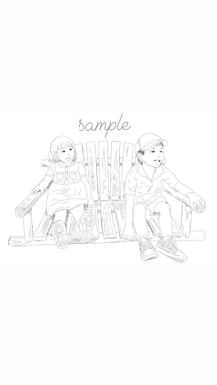 線画・シンプルなイラストを描きます 〜線画・シンプルなイラストを描きます〜 イメージ1