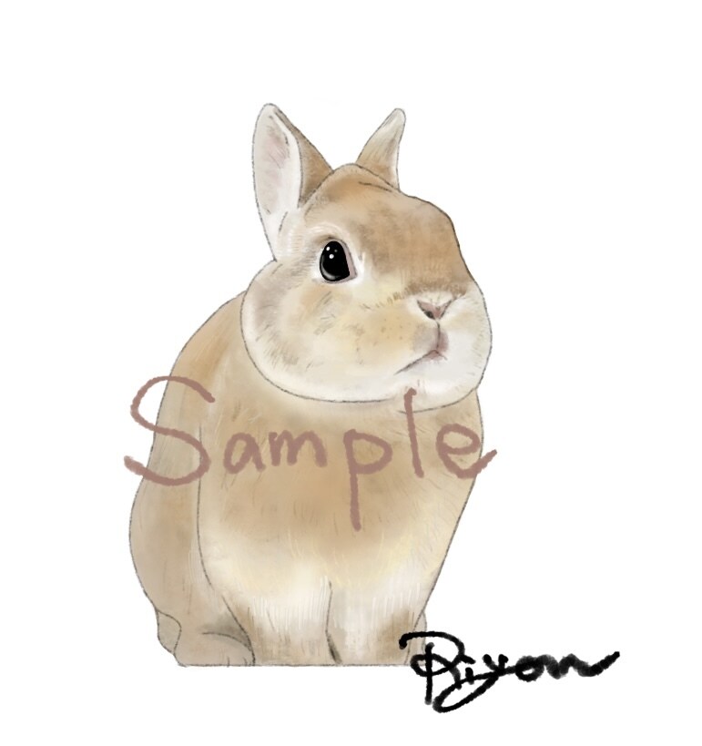 ペット、動物をゆるふわタッチで描きます リアルに近い絵を描くのが得意です イメージ6