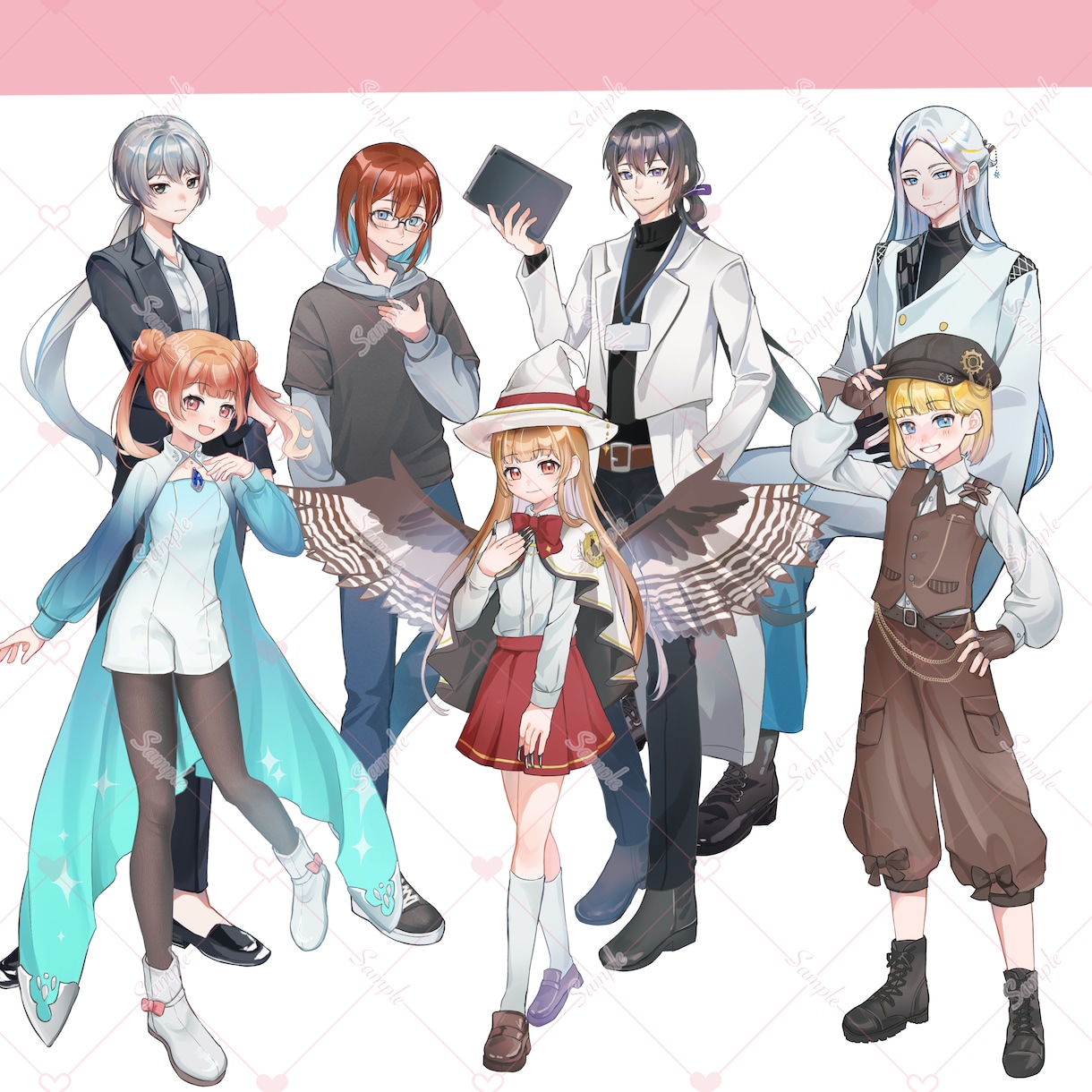 SD2000円〜お好きなイラストを作成します 立ち絵、アイコン、サムネイラストなどが必要な方へ！ イメージ2