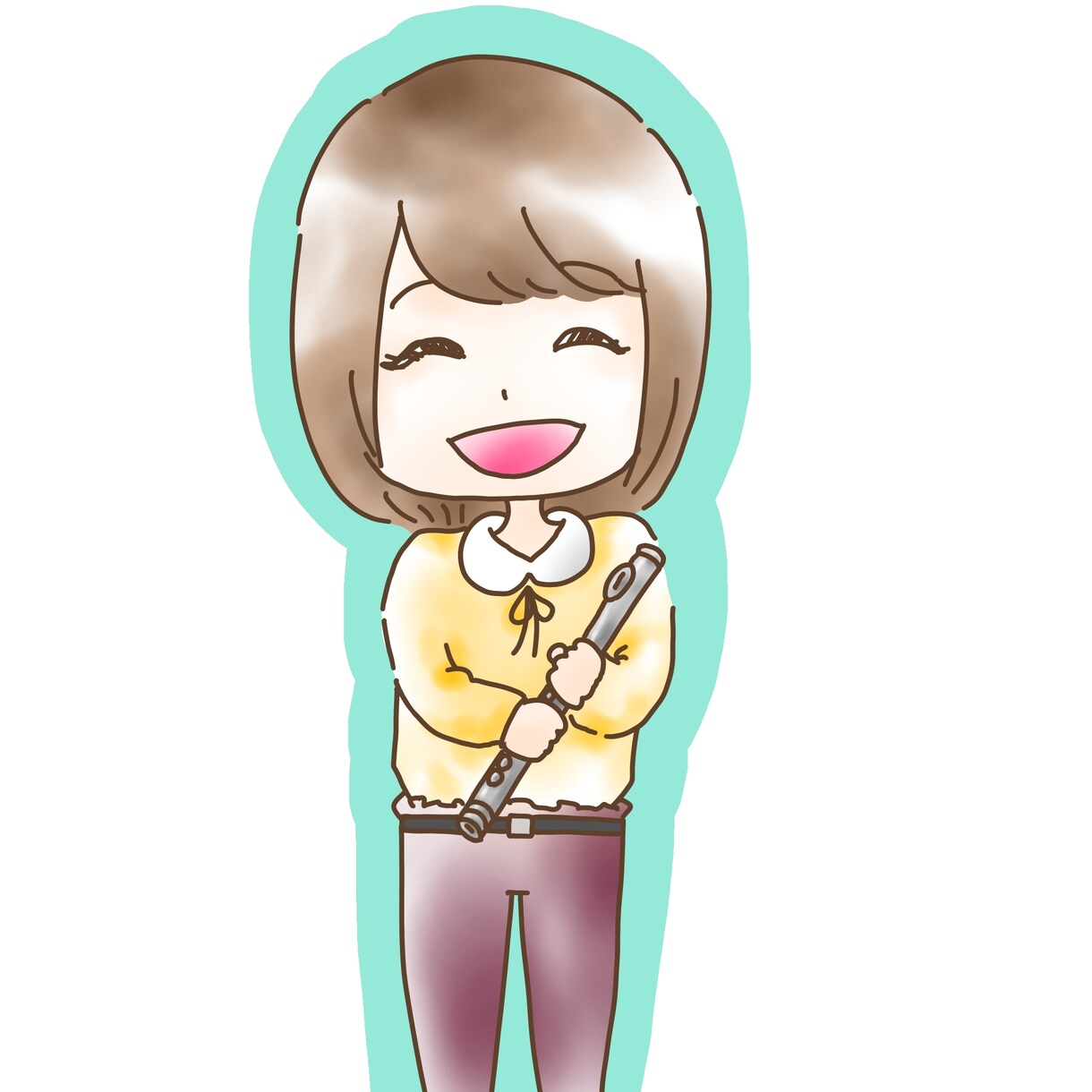 デフォルメデザインの可愛い似顔絵描きます SNSアイコンやLINEスタンプ、お友達へのプレゼントに イメージ3