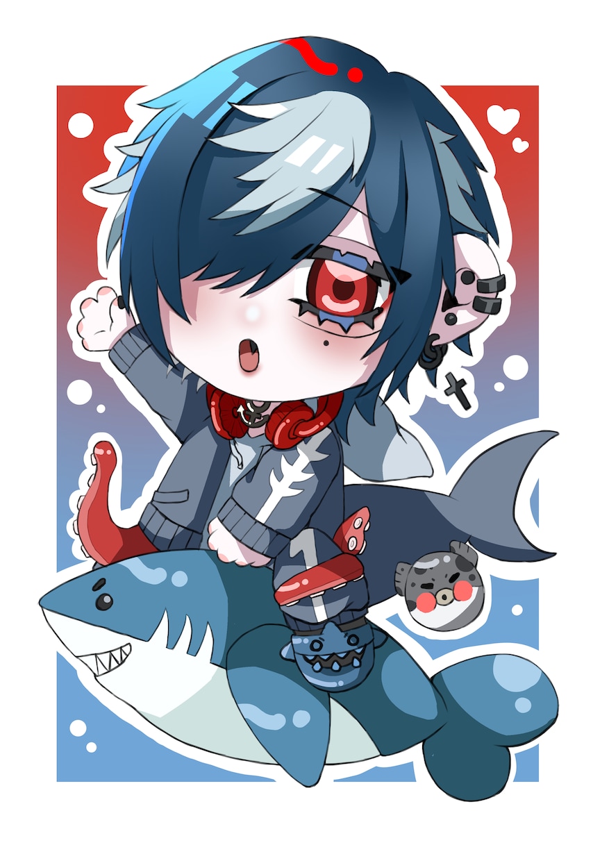 可愛いSDイラストかけます 立ち絵や上半身のみでもSDイラスト化できます！ イメージ1