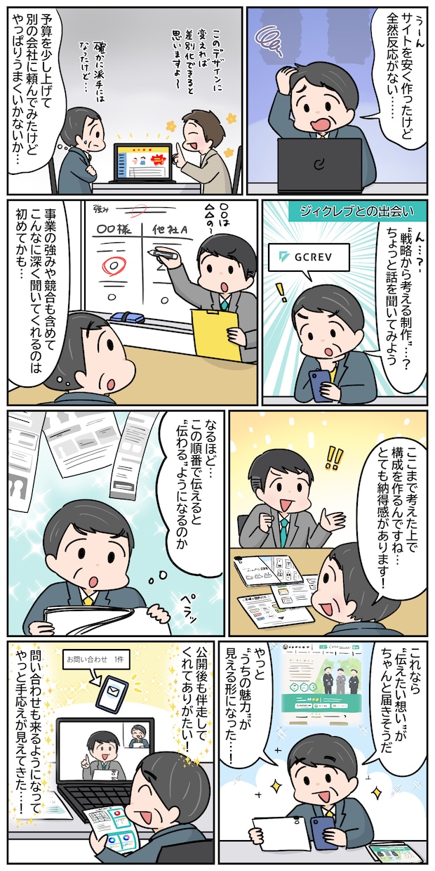 全年齢向けで使いやすい！漫画制作いたします セリフなんて思い浮かばない…そんなお悩みお任せください！ イメージ5