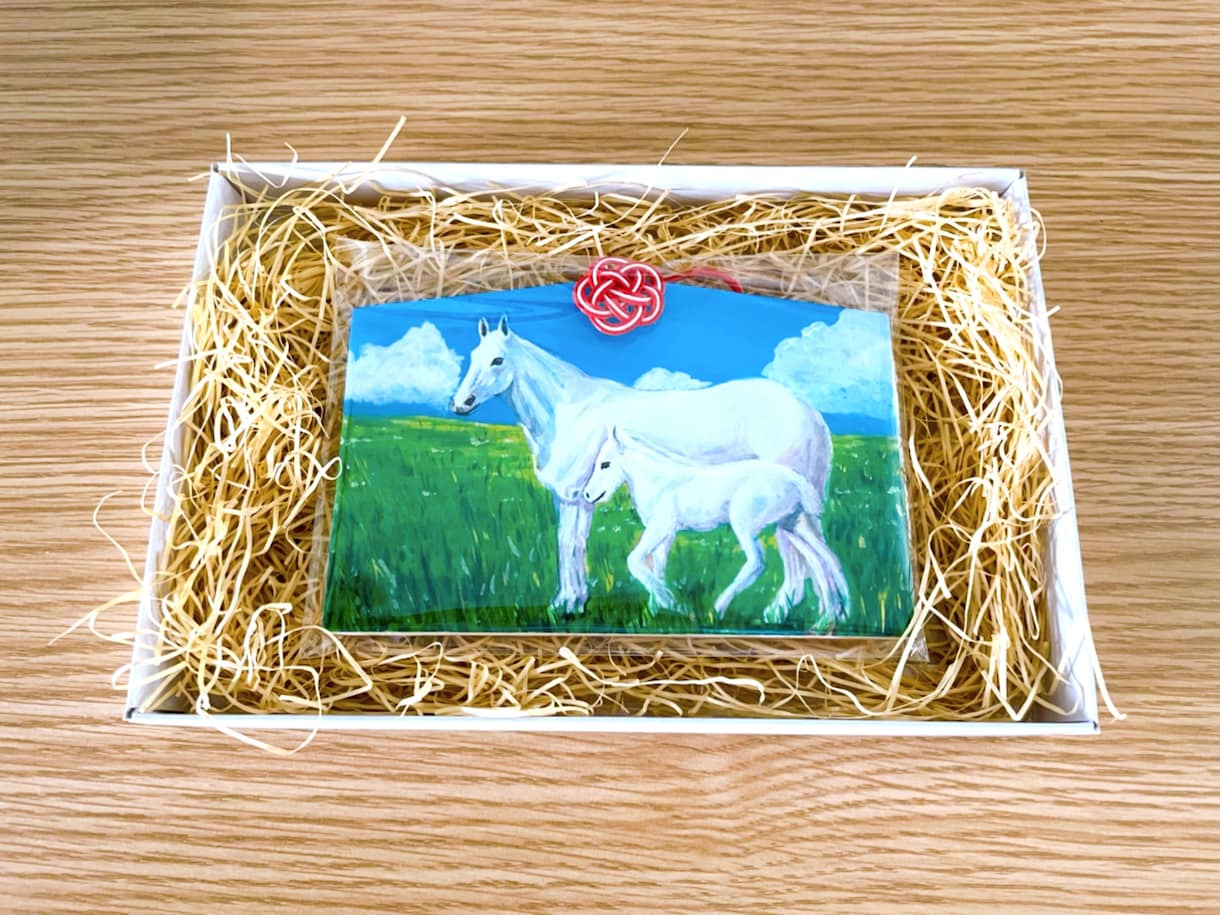 オーダーメイドの絵馬を制作いたします 大切な人やペットの幸せを願って、願いが叶う絵馬を飾ろう★ イメージ2