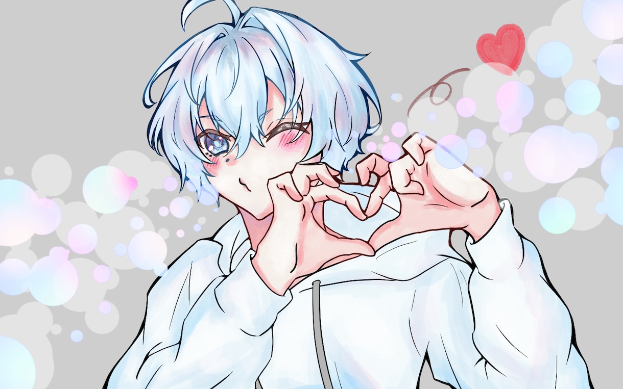アイコンや一枚絵など承ります 可愛い系からかっこいい系まで！ イメージ1