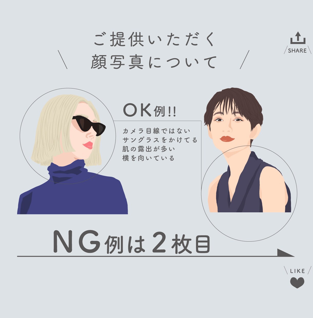 はじめまして！で心をつかめる似顔絵名刺つくります 「オーラを引きだす似顔絵」名刺が自己表現力をサポートします イメージ6