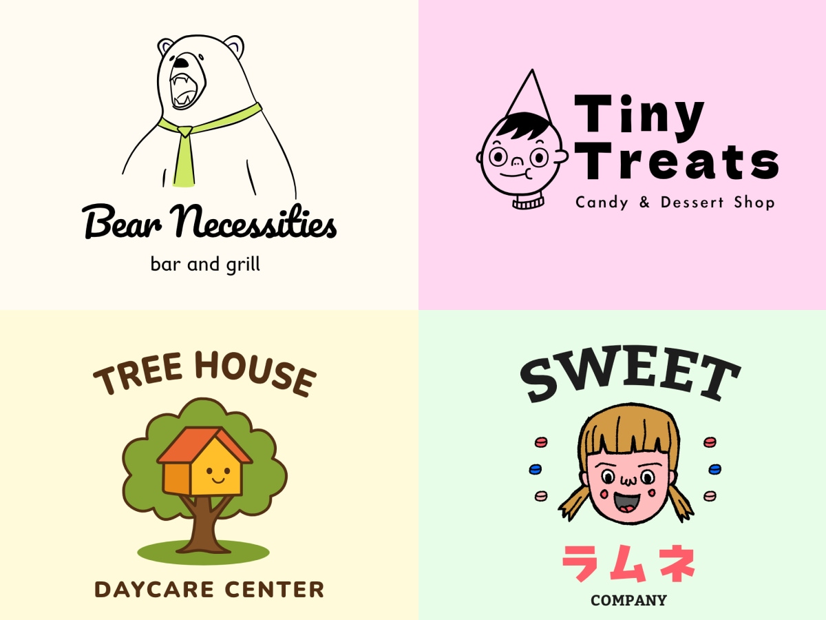 かわいいマスコットロゴを制作します ブランドの顔になるマスコットロゴを制作 イメージ1